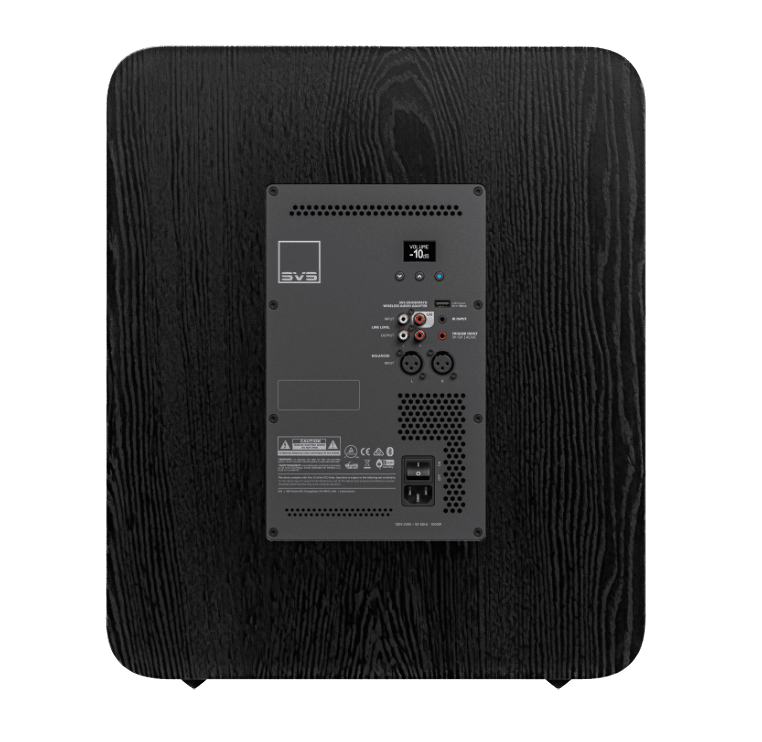 SVS PB-3000 R|Evolution Ported Box Subwoofer, rear of sub