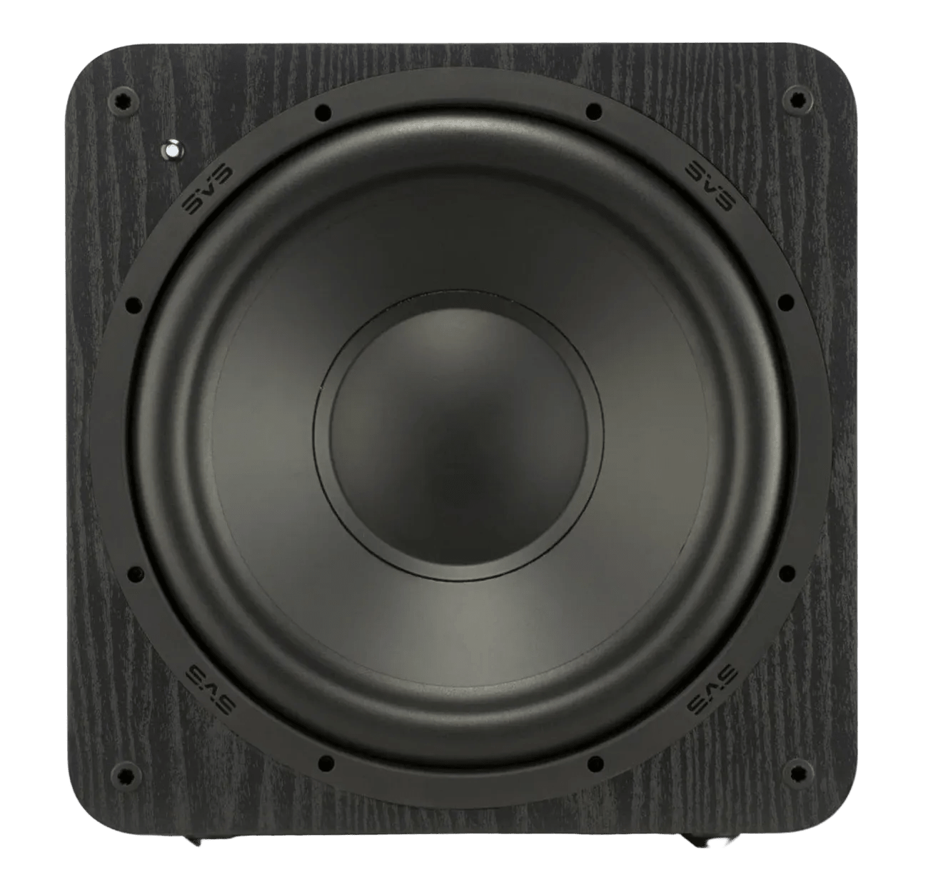 SVS SB-1000 Classic Subwoofer, in black ash, front