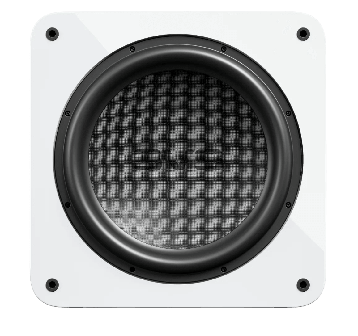 SVS SB-5000 R|Evolution Sealed Box Subwoofer in Gloss White, front
