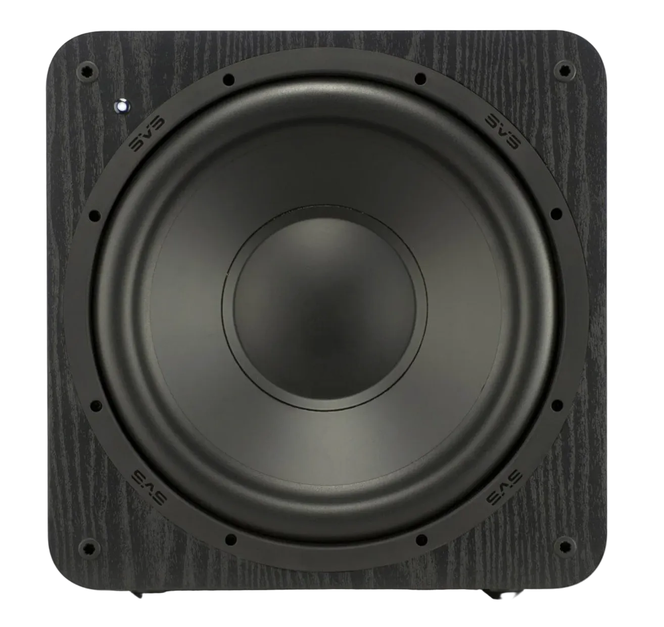 SVS SB-1000 Classic Subwoofer, in black ash, front
