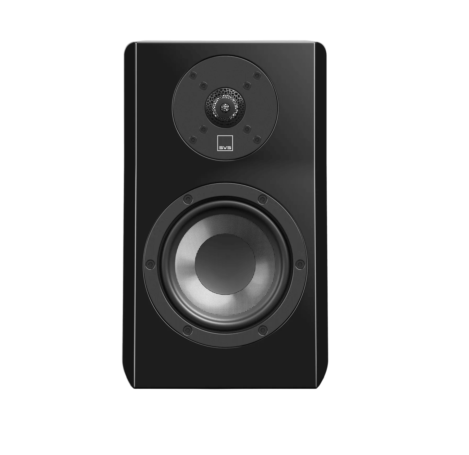 SVS Ultra Evolution Nano Bookshelf Speaker in Piano Black Gloss, without Grille