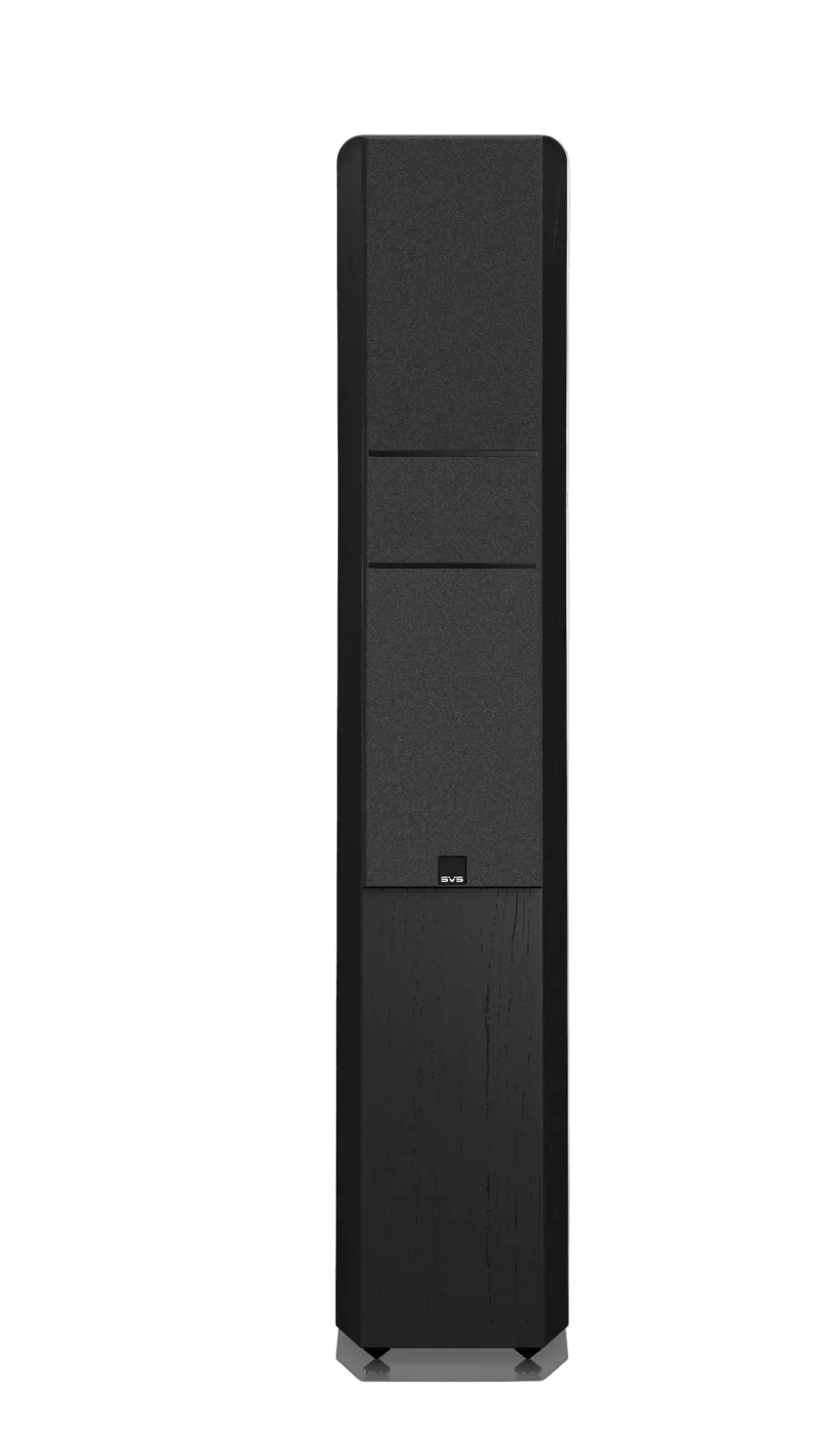 SVS Ultra Evolution Tower Floorstanding Speaker in Black Oak, with grille