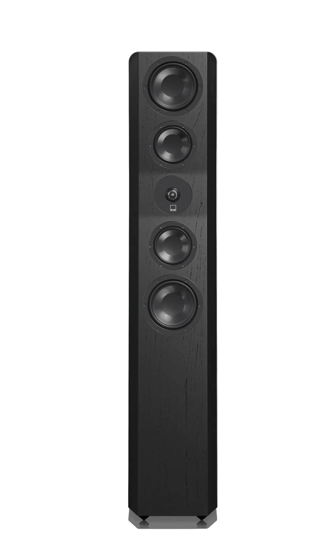 SVS Ultra Evolution Tower Floorstanding Speaker in Black Oak, without grille