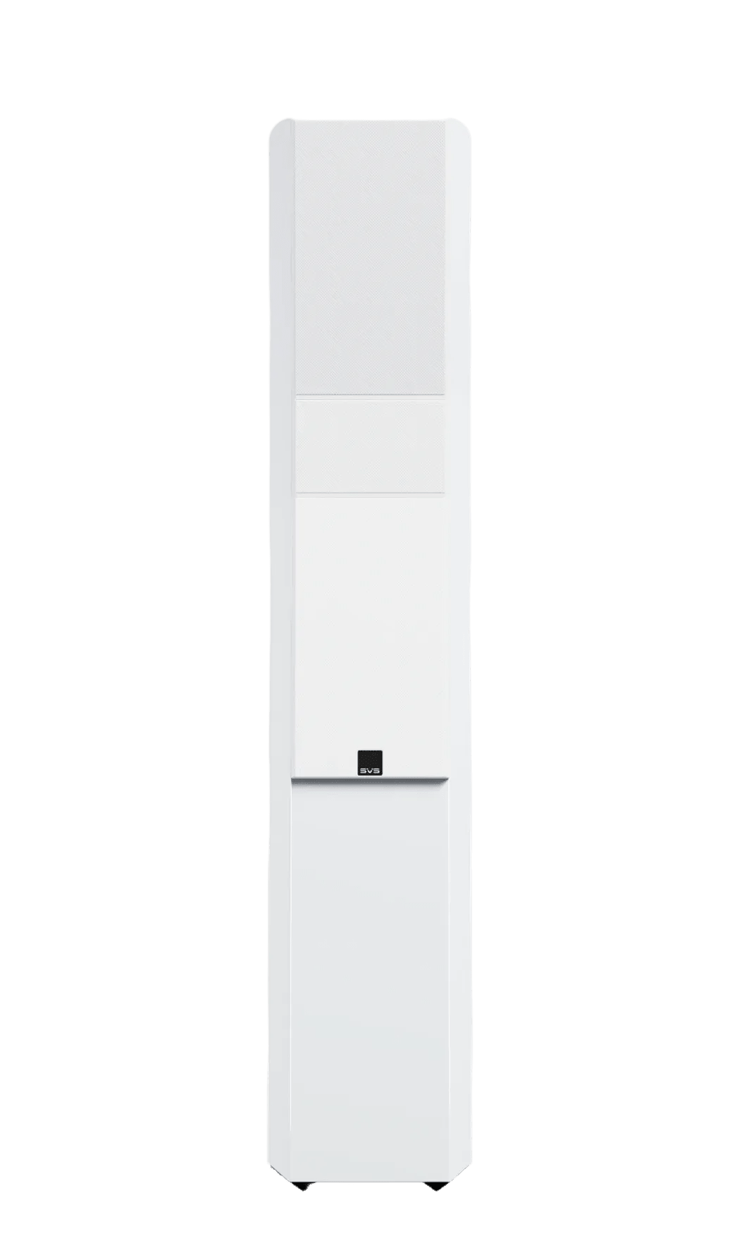 SVS Ultra Evolution Tower Floorstanding Speaker in Piano White Gloss, with grille
