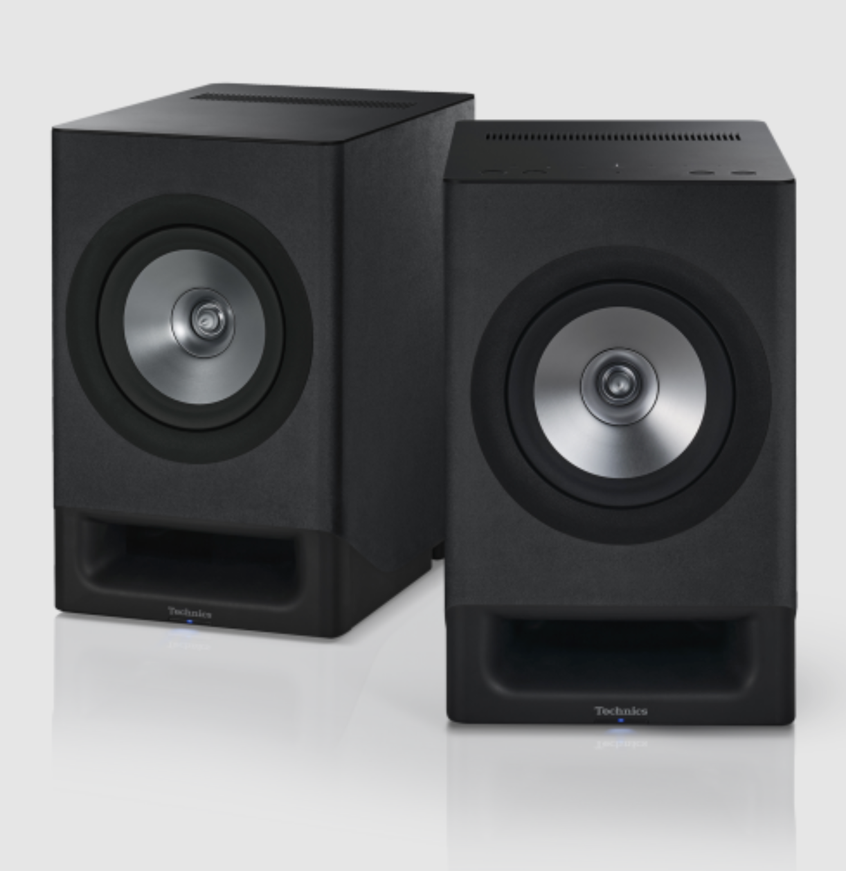 Technics CX700 Wireless Speaker System, pair in Charcoal Black