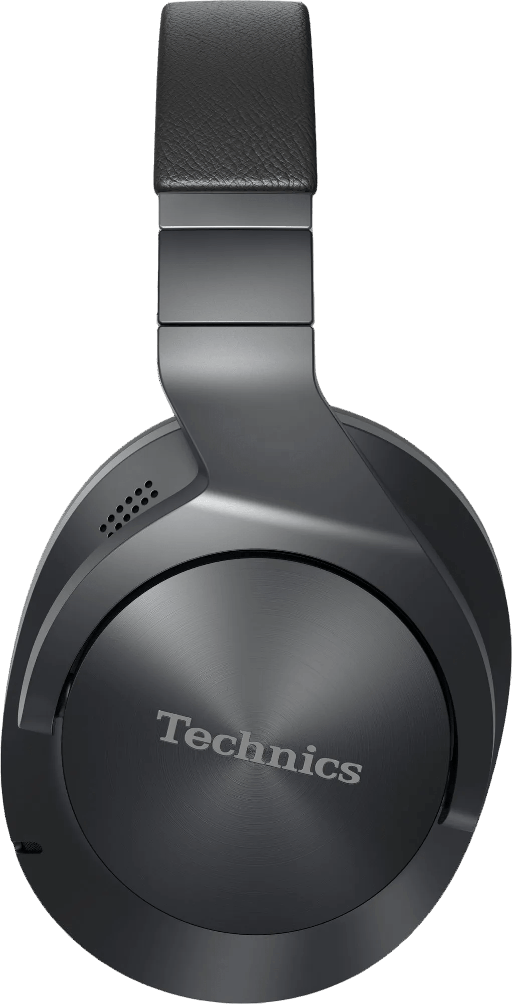Technics EAH-A800 Noise Cancelling Headphones in Black, profile