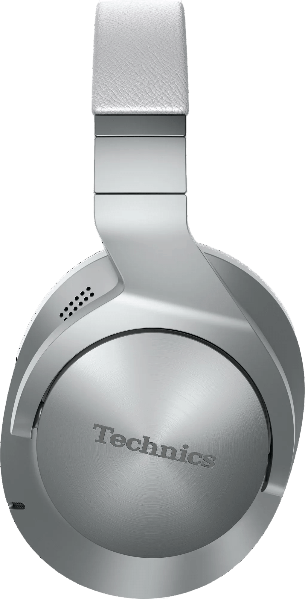 Technics EAH-A800 Noise Cancelling Headphones in Silver, profile