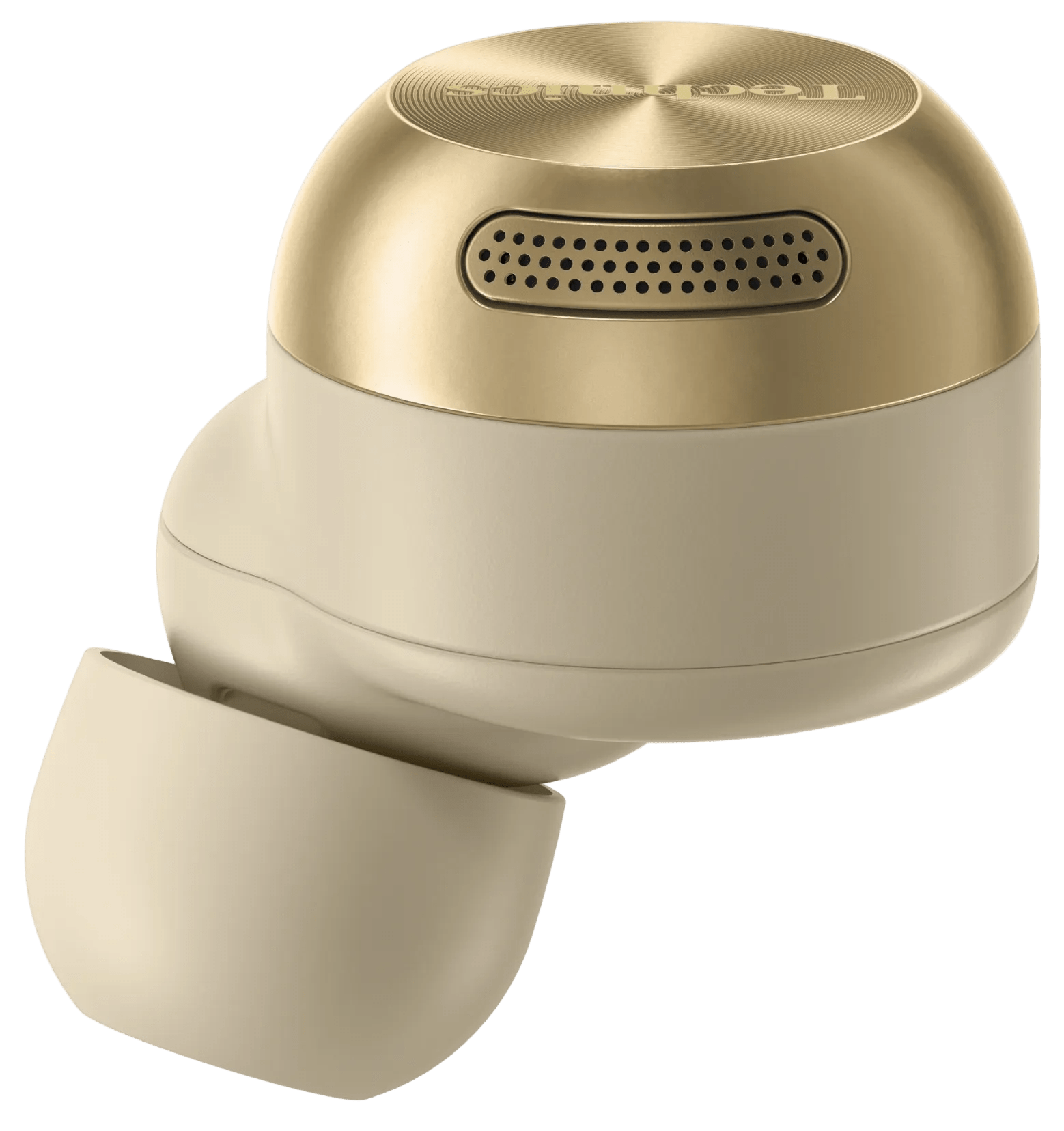 Technics EAH-AZ100 True Wireless Earbuds with Magnetic Fluid Driver in Champagne Gold, individual ear bud