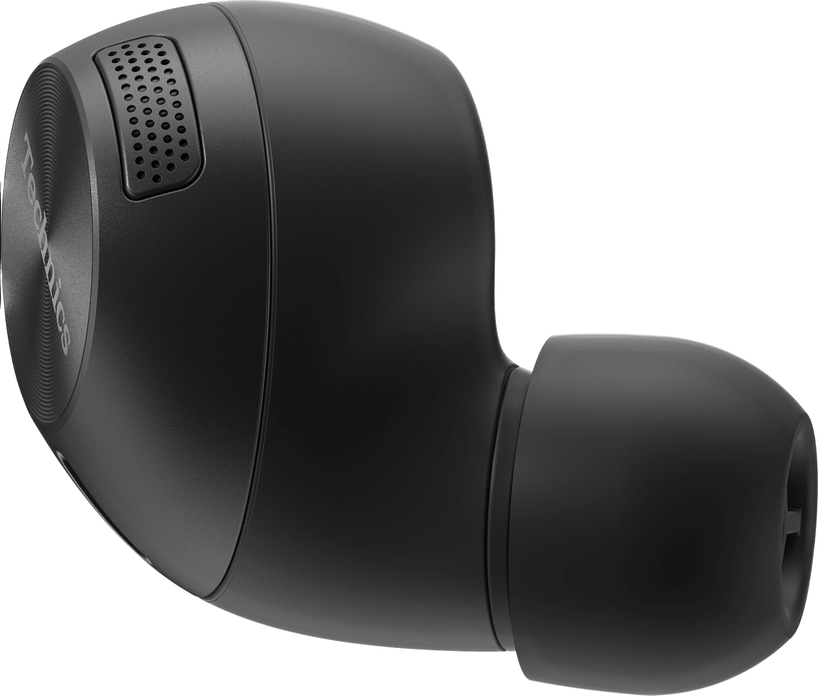 Technics EAH-AZ40M2 True Wireless Noise Cancelling Earbuds with Multipoint Bluetooth in Black, individual earbud
