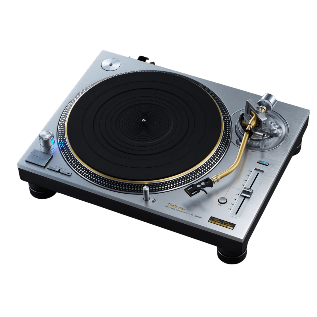 Technics SL-1200GME Grand Class Master Edition Direct Drive Turntable, angled