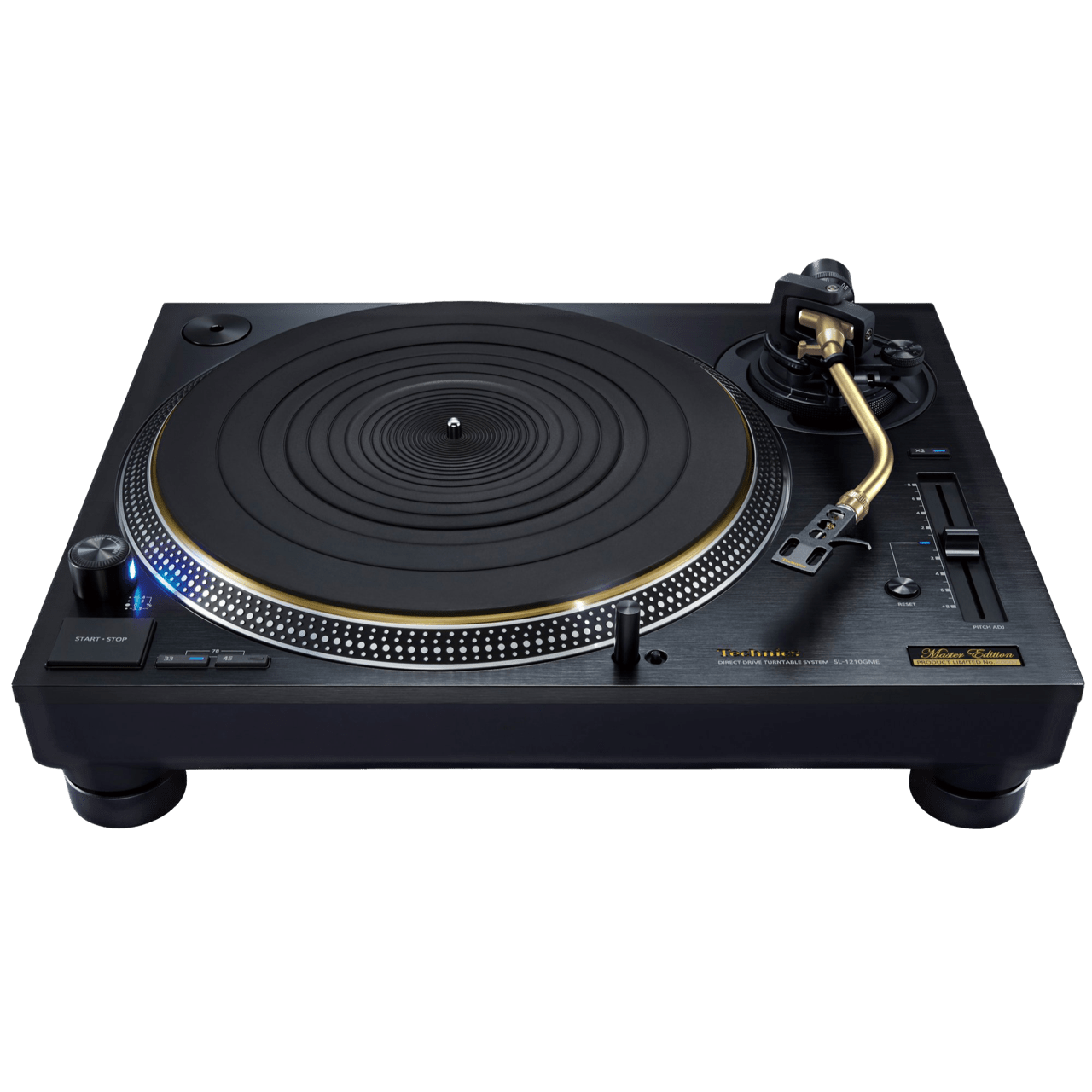 Technics SL-1210GME Grand Class Master Edition Direct Drive Turntable, front