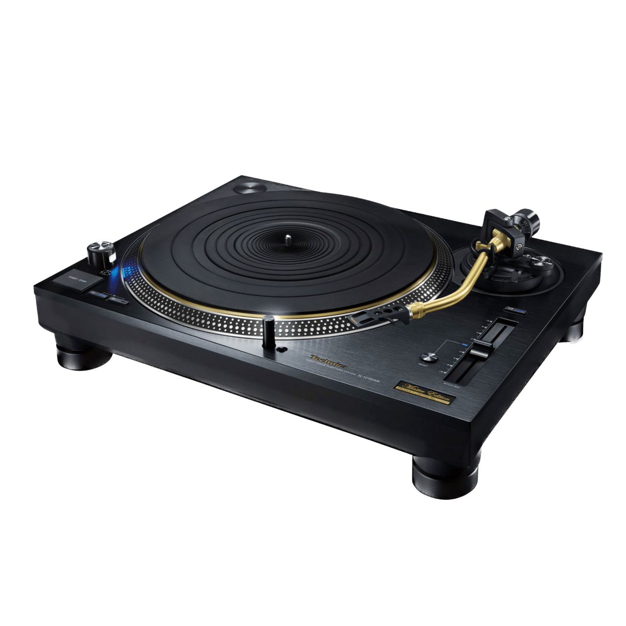 Technics SL-1210GME Grand Class Master Edition Direct Drive Turntable, angled view