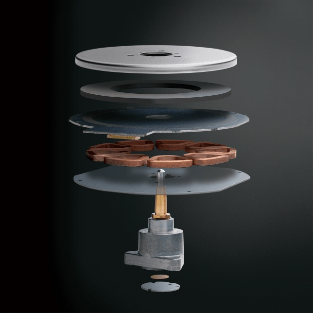 Technics SL-1500CS Delta Sigma Premium Class Direct Drive Turntable, coresless direct drive image
