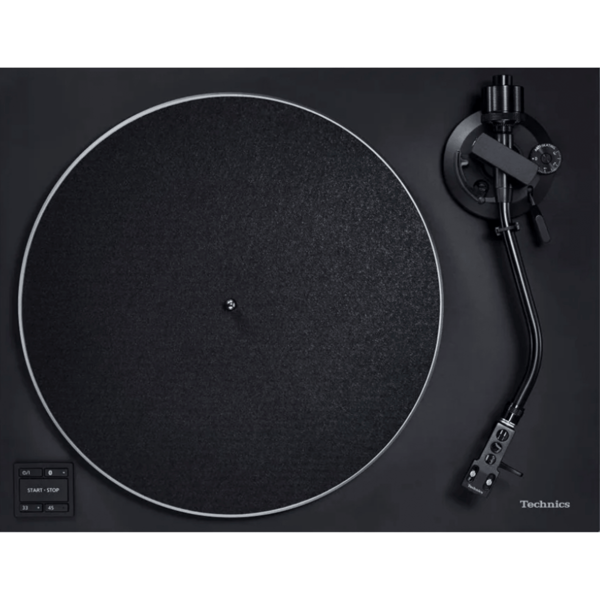 Technics SL-40CBT Direct Drive Bluetooth Turntable in Black, overhead