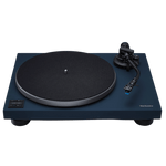 Technics SL-40CBT Direct Drive Bluetooth Turntable in Blue, front without dustcover