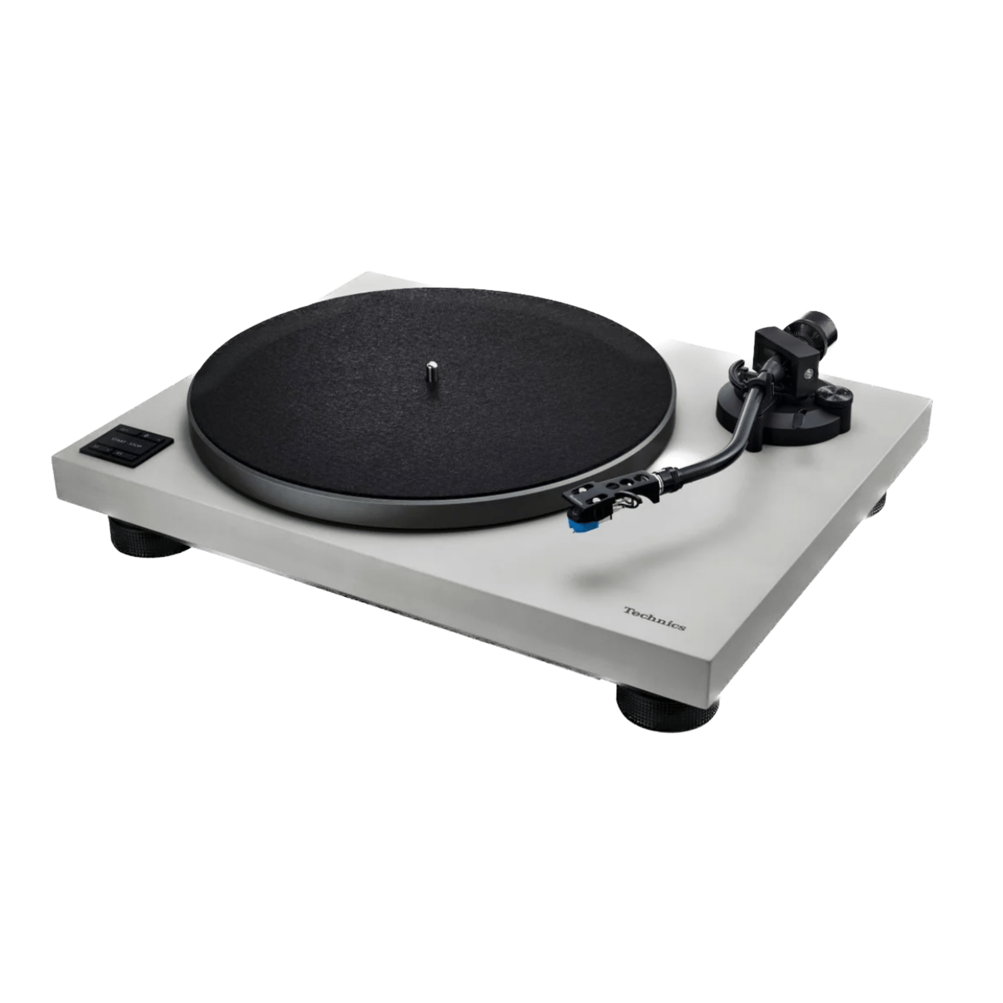 Technics SL-40CBT Direct Drive Bluetooth Turntable in Grey, angled
