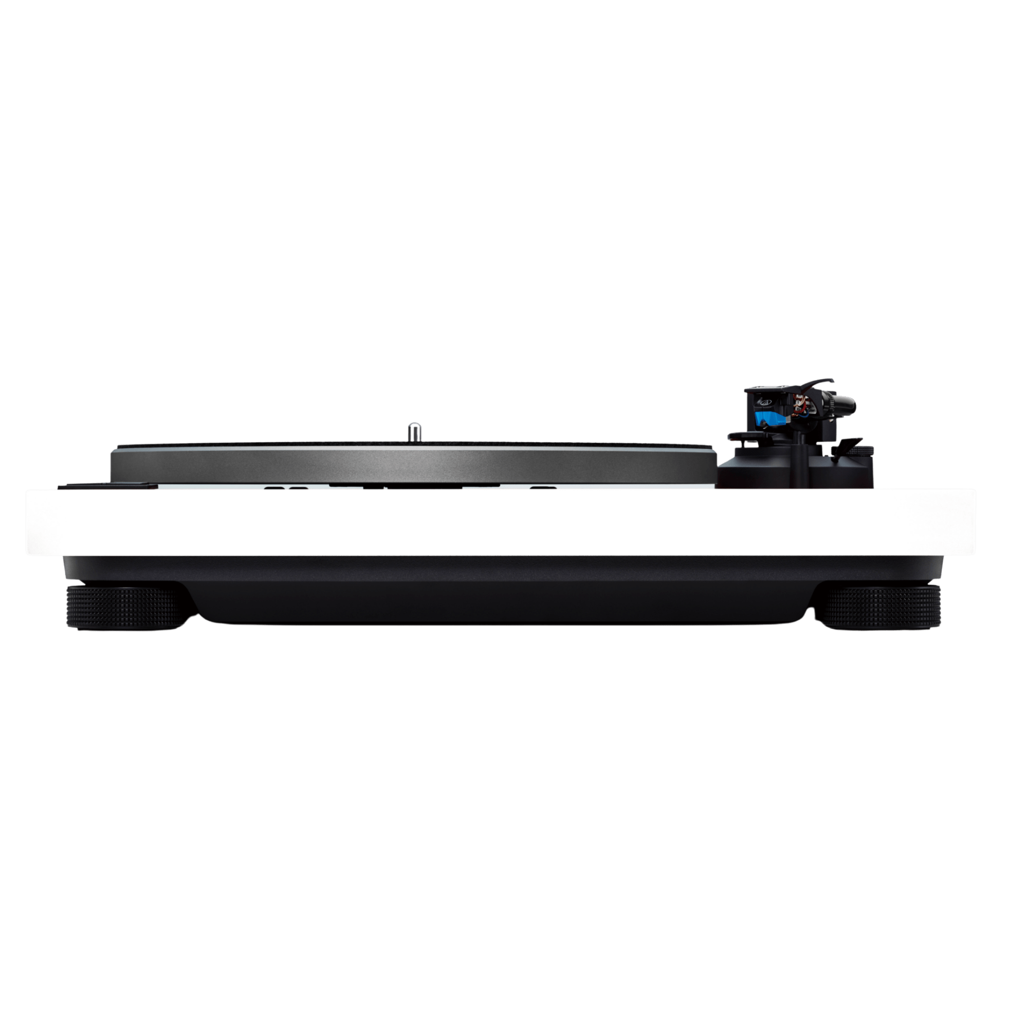 Technics SL-40CBT Direct Drive Bluetooth Turntable in White, front profile