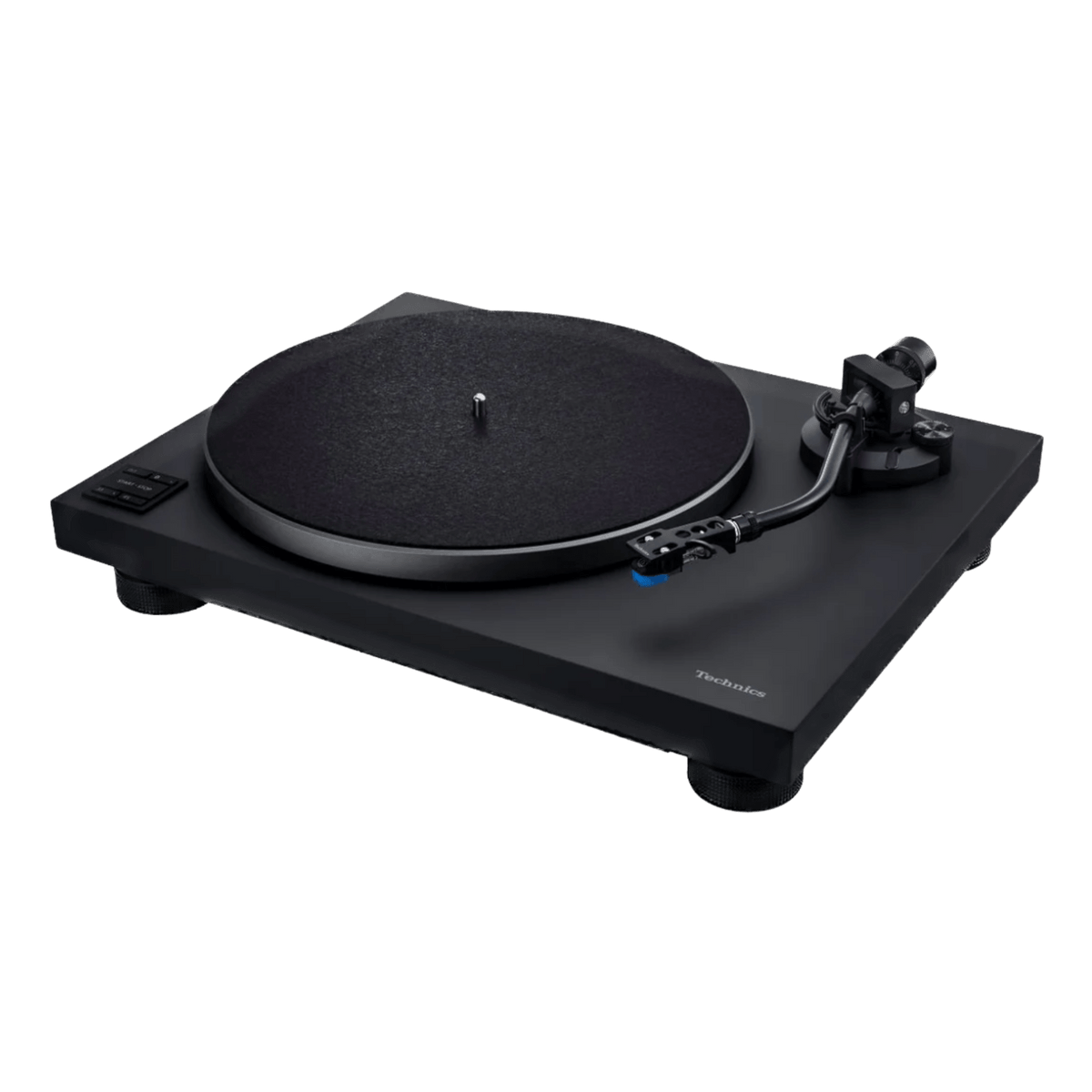Technics SL-40CBT Direct Drive Bluetooth Turntable in Black, angled
