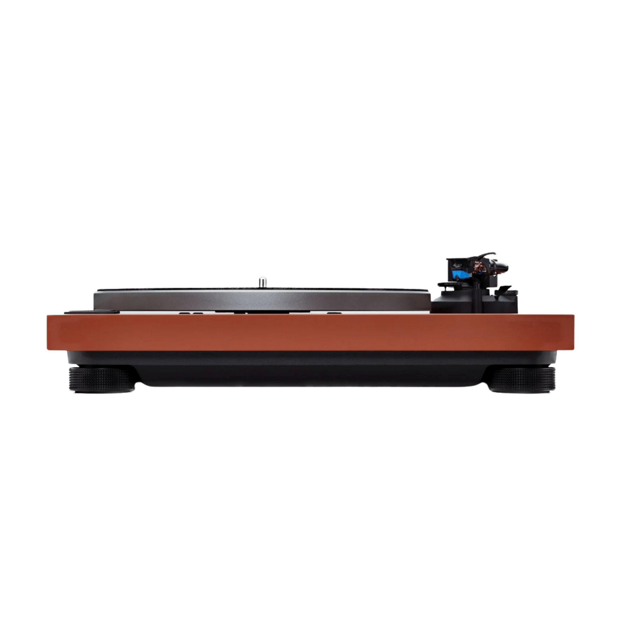 Technics SL-40CBT Direct Drive Bluetooth Turntable in Terracotta, front profile