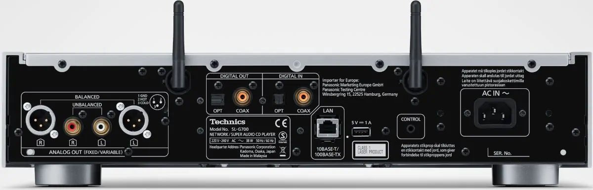 Technics SL - G700ME2 Grand Class Network/SACD playerCD Players & RecordersTechnicsVinyl Revival