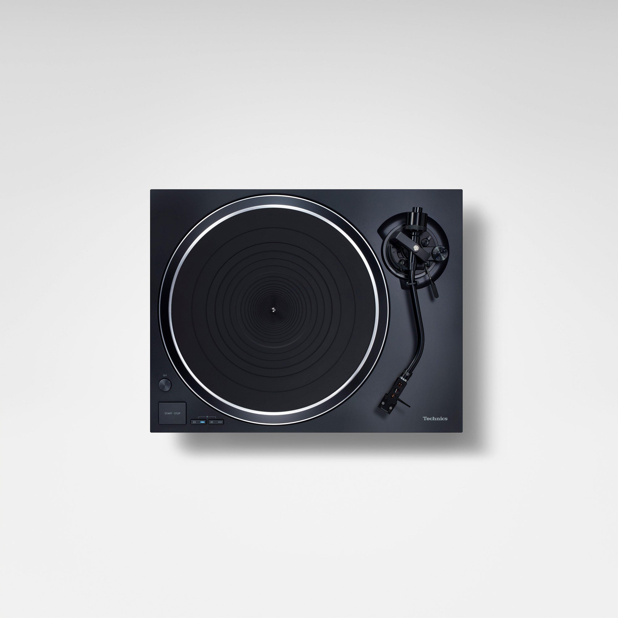 Technics Turntables Technics SL-1500CEB-S Premium Class Direct Drive Turntable Black helicopter view