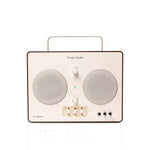Tivoli Audio Music Songbook Portable Bluetooth Speaker in Cream/Brown, front image
