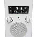 The Tivoli Audio PAL+ BT delivers outstanding sound on the go. White front and top Image 