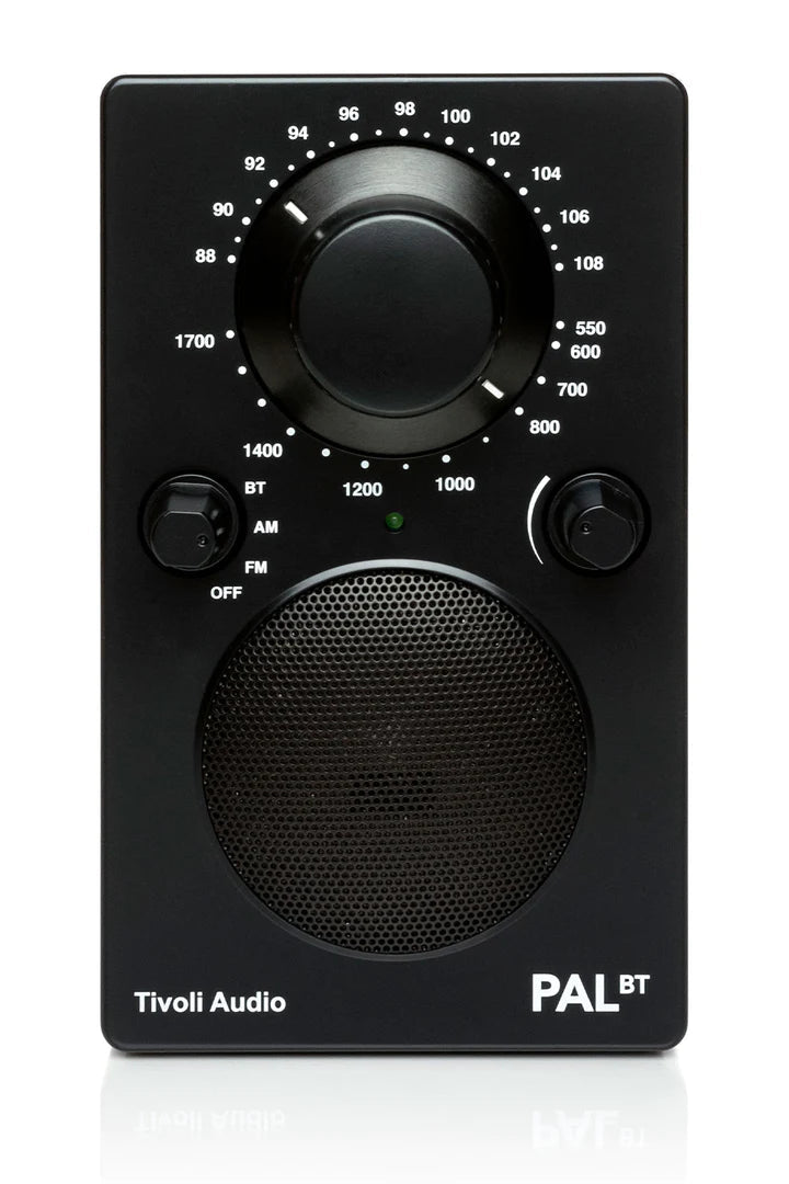 The Tivoli Audio PAL BT delivers outstanding sound on the go. Image of Black