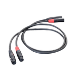 Transparent Hardwired XLR Interconnect Cable