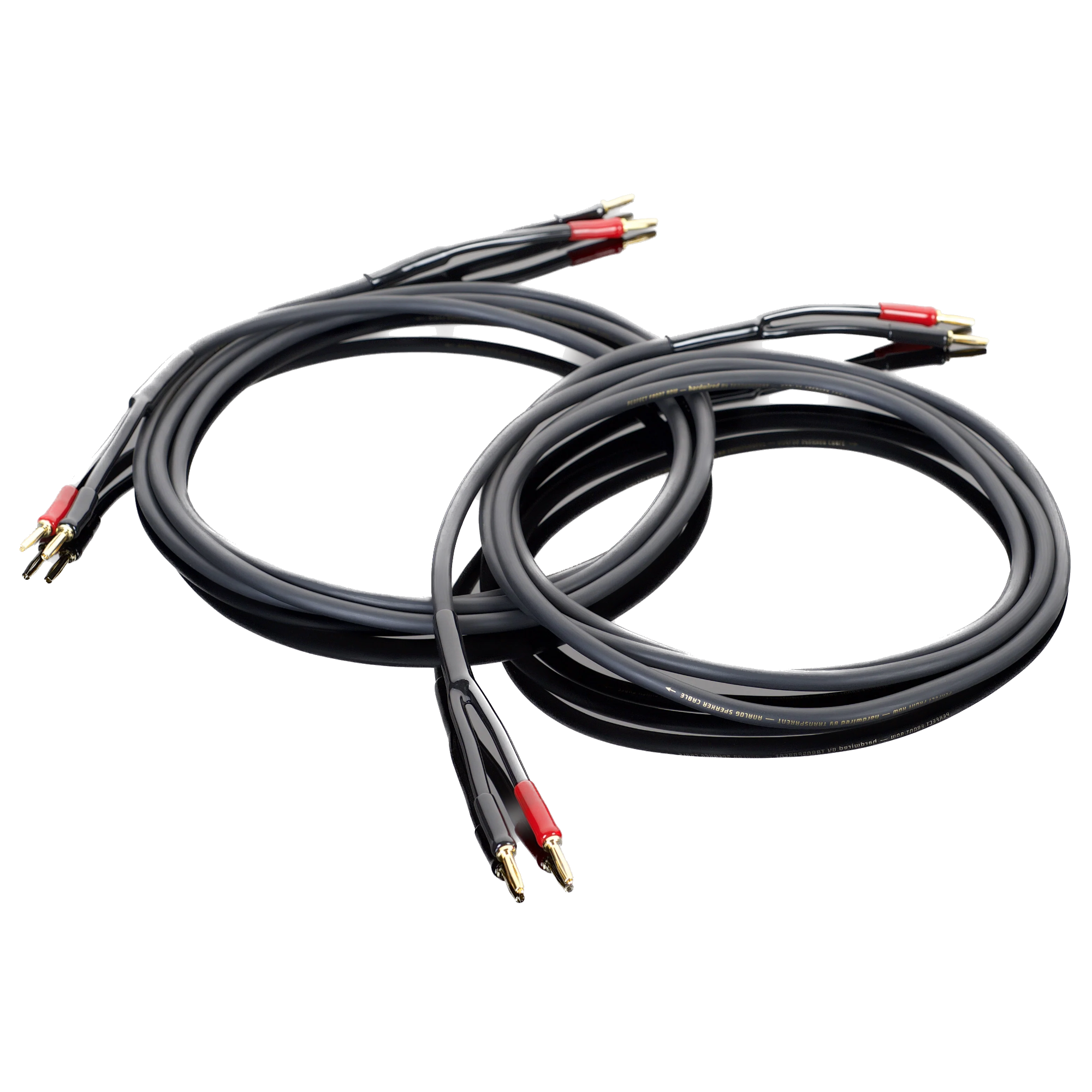 Transparent Hardwired Speaker Cables