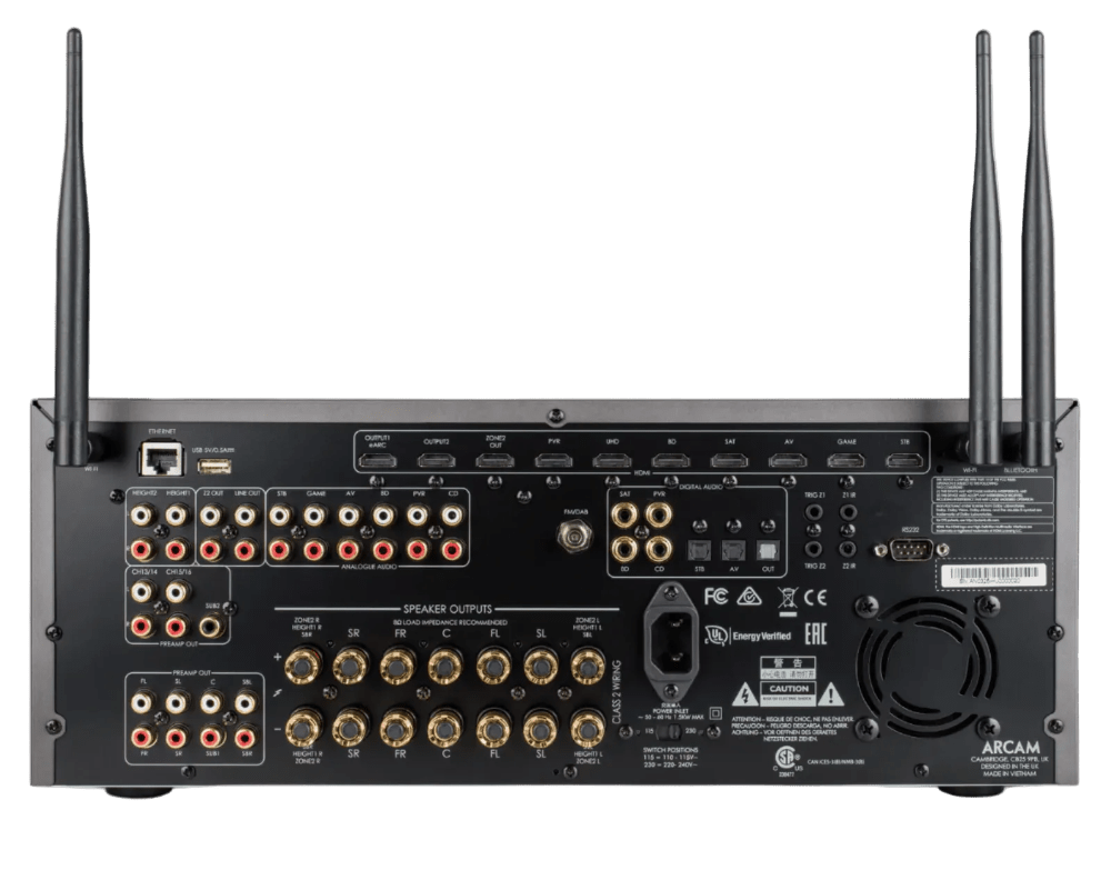 Arcam AVR31 HDMI 2.1 Class G AV Receiver - Open BoxAudio AmplifiersVinyl RevivalVinyl Revival