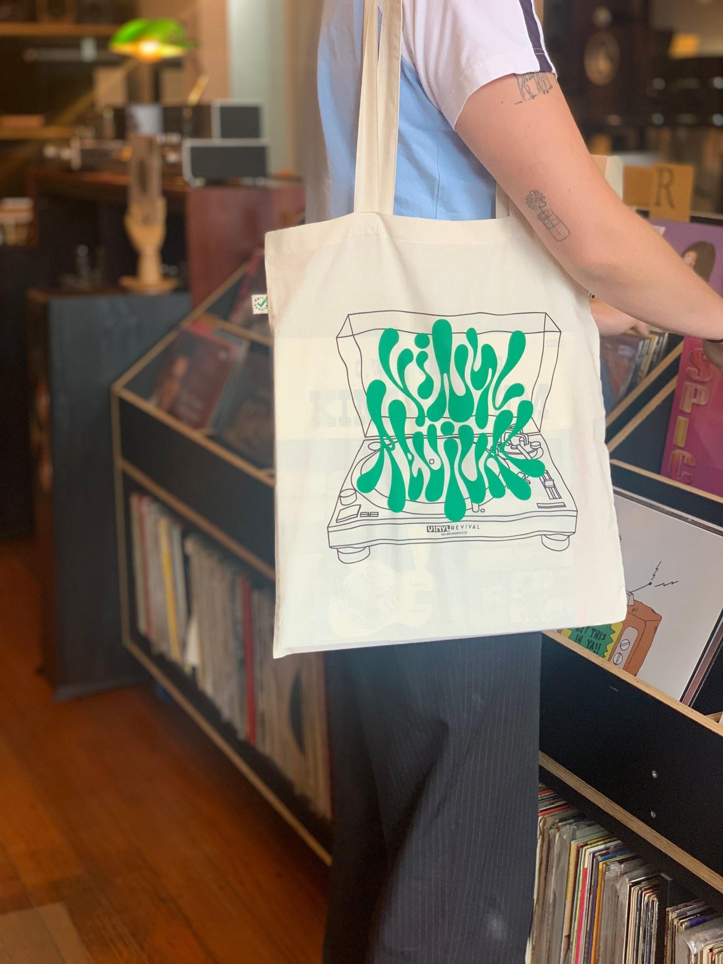 Vinyl Revival Vinyl Revival  Tote Bag