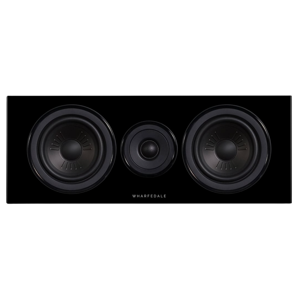 Wharfedale Diamond 12.C Centre Speaker in Black, front