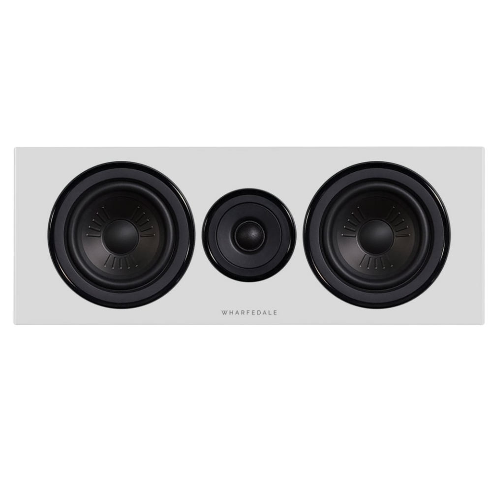 Wharfedale Diamond 12.C Centre Speaker in White, front