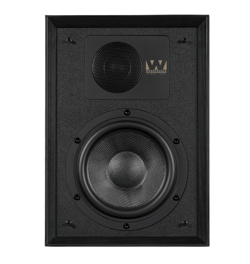 Wharfedale Denton 85th Anniversary Speakers, individual speaker in Black, front without a grille