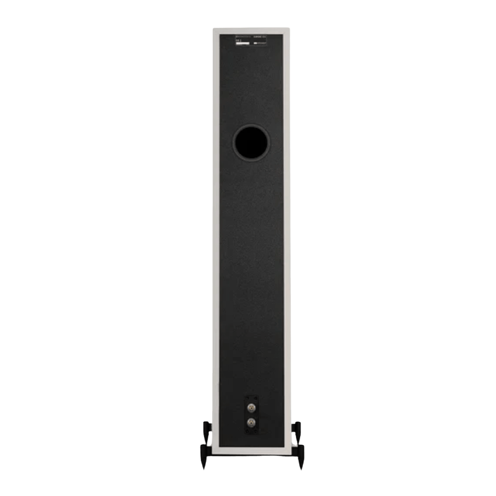 Wharfedale Diamond 12.4i Floorstanding Speakers. Rear of indvidual speaker in Grey