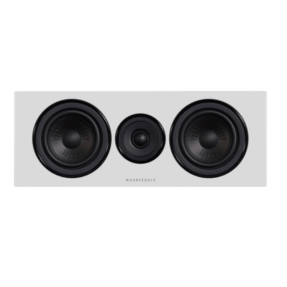 Wharfedale Diamond 12.C Centre Speaker in Light Oak, front