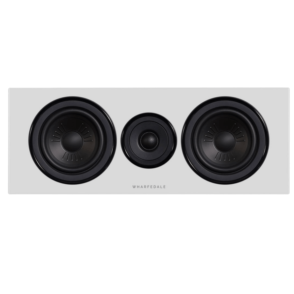Wharfedale Diamond 12.C Centre Speaker in White, front