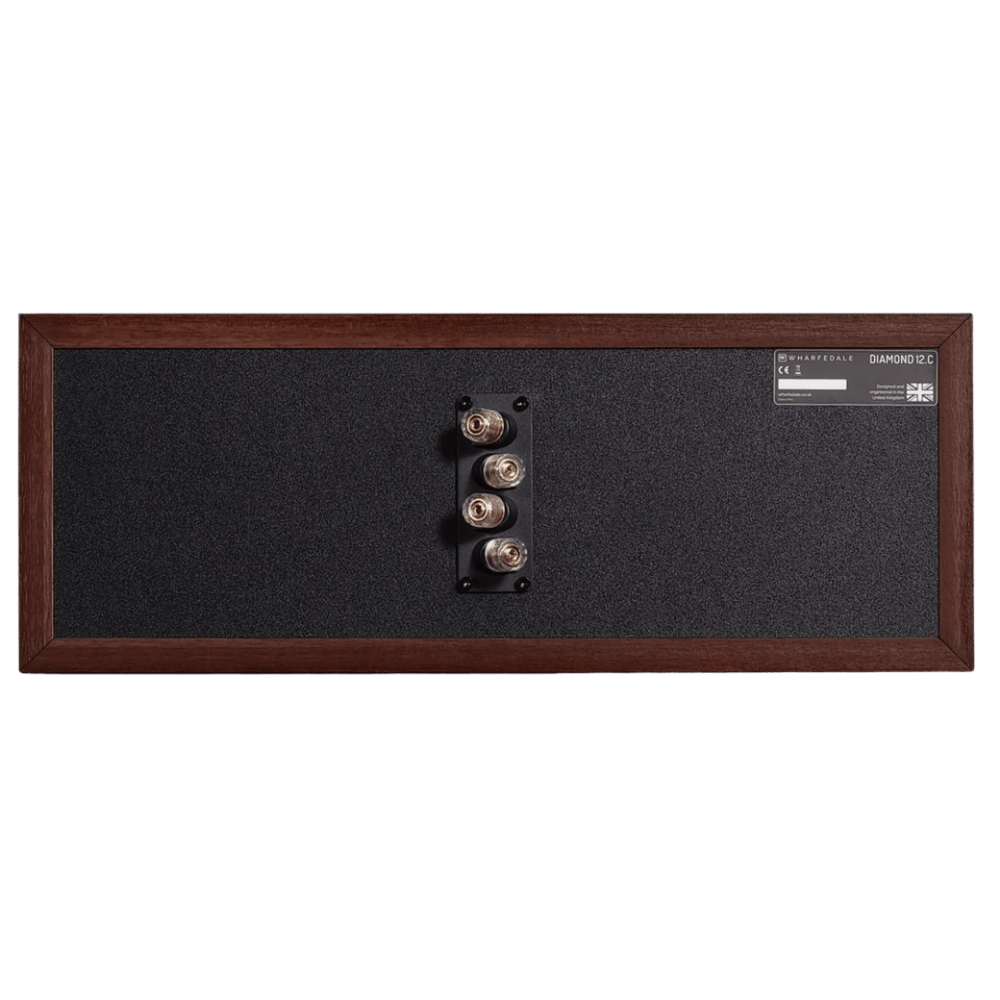 Wharfedale Diamond 12.C Centre Speaker in Walnut, back