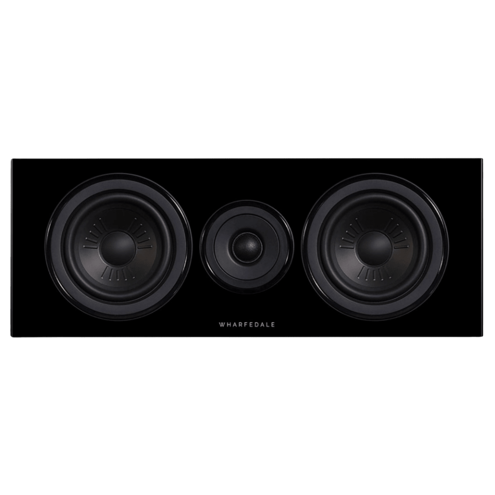 Wharfedale Diamond 12.C Centre Speaker in Black, front