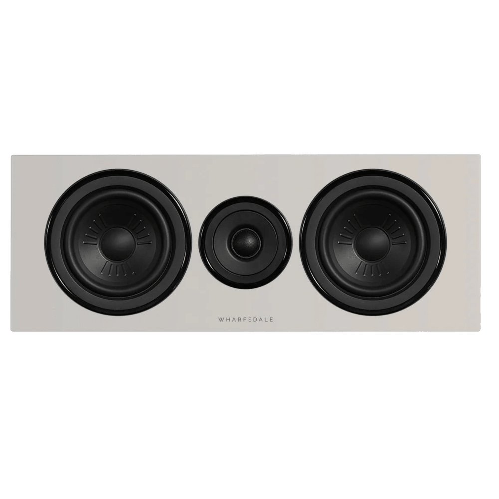 Wharfedale Diamond 12.Ci Centre Speaker in Grey, front without grille