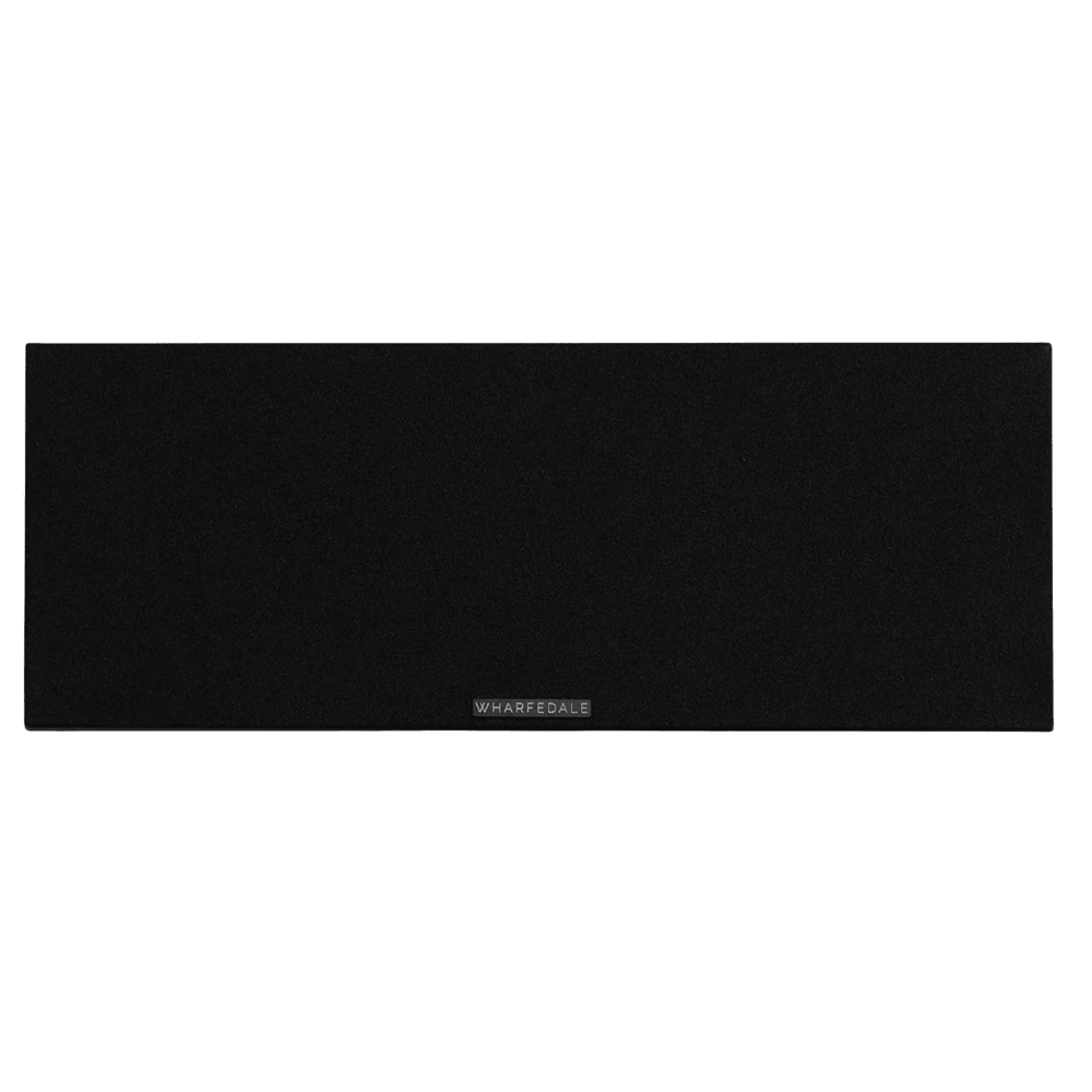 Wharfedale Diamond 12.Ci Centre Speaker in Black, front with grille