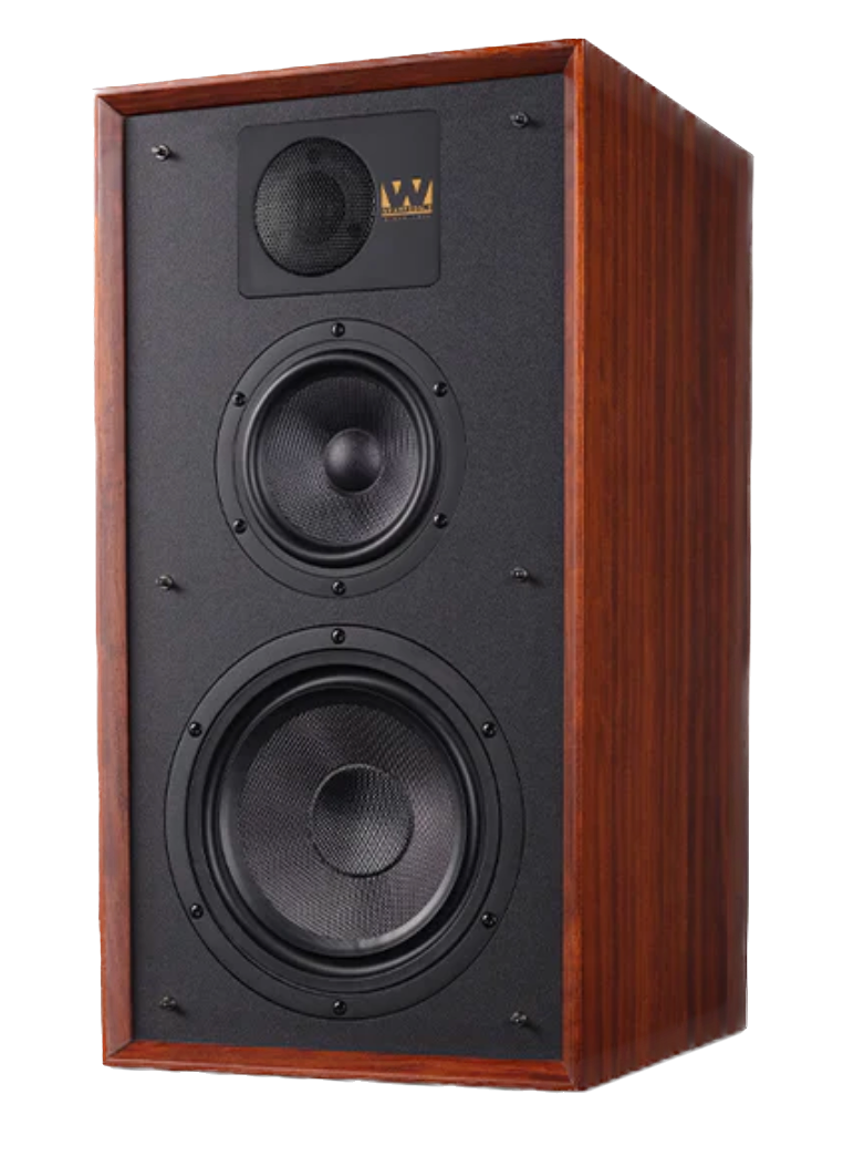 Wharfedale Linton 85th Anniversary Speakers, individual speaker in walnut without grille