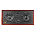 Wharfedale Heritage Centre Speaker in Mahogany.  Front of speaker without grille