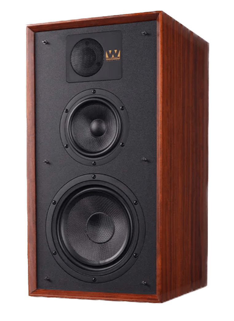 Wharfedale Linton 85th Anniversary Speakers, individual speaker in walnut without grille