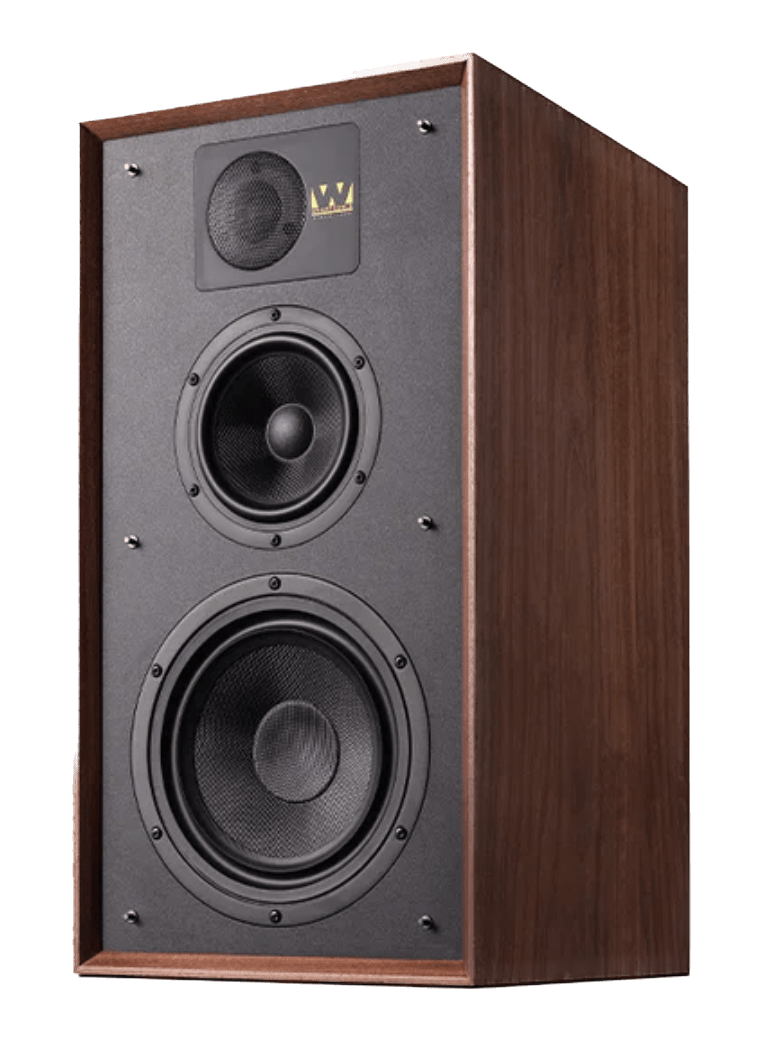 Wharfedale Linton 85th Anniversary Speaker in walnut without grille