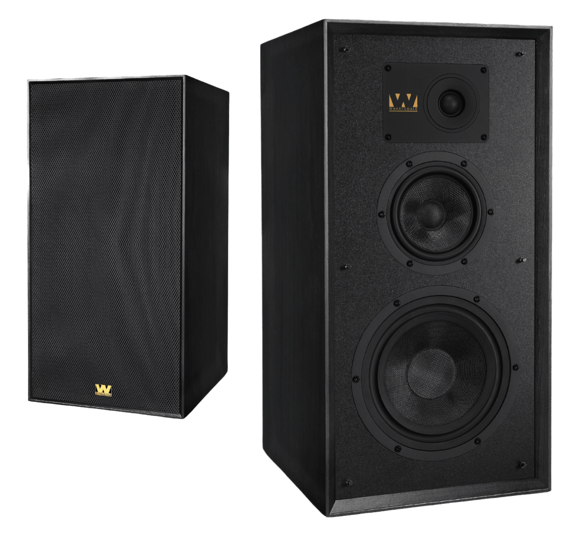 Wharfedale Super Linton Heritage Speaker pair in Black