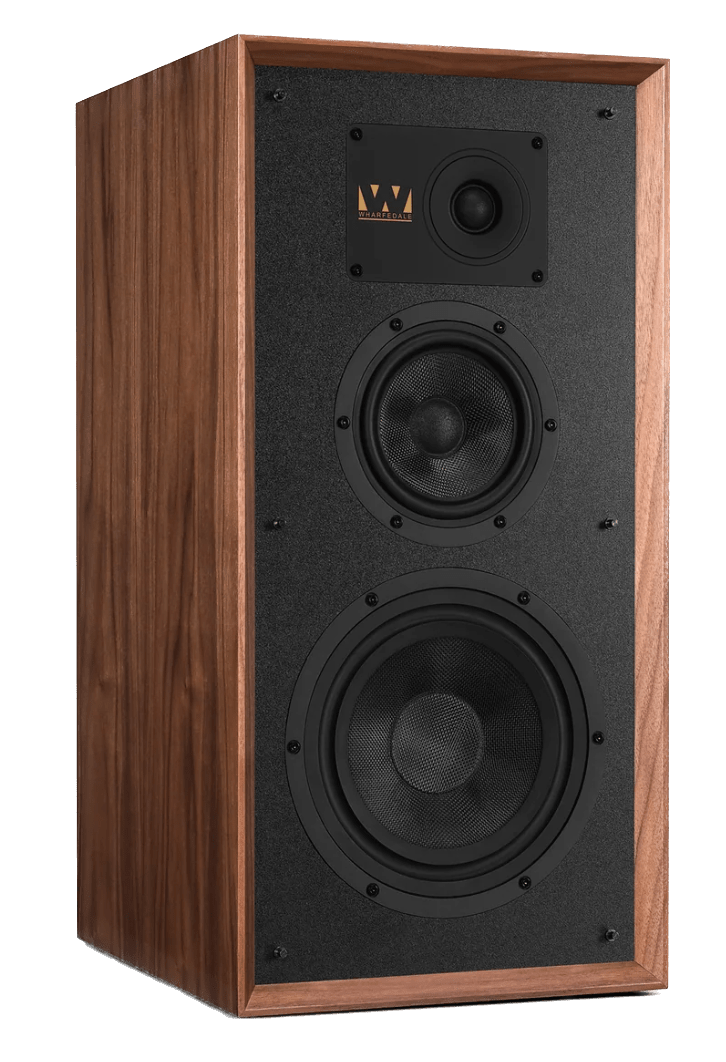 Wharfedale Super Linton Heritage Individual Speaker in Walnut, back