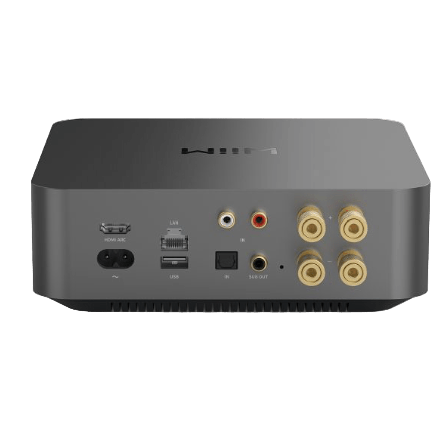 WiiM Amp Pro Multi-Room Streaming Amplifier, front