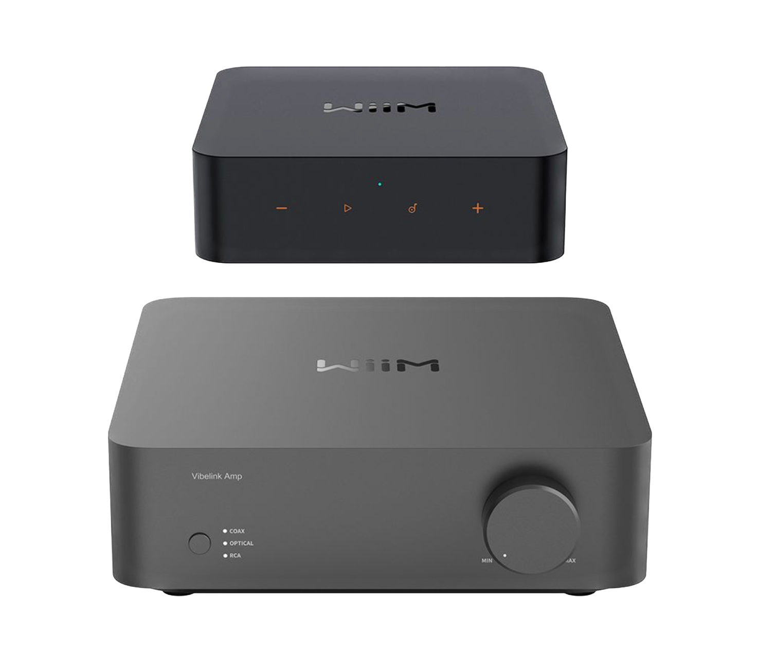 WiiM Vibelink Amp Power Amplifier with PRO Plus Audio Streamer, combo